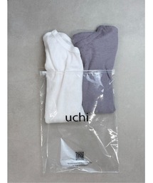 【2枚セット】シアーリブ編みカットソー パックTシャツ