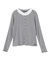 【Bilitis dix-sept ans/ビリティス・ディセッタン】Frill Collar Cardigan