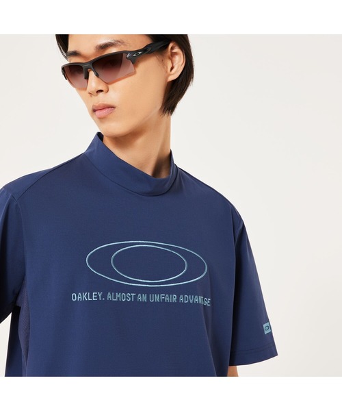 OAKLEY（オークリー）の「オークリー O-SYNC PACK ELLIPSE EMB MOCK トップス/ ゴルフメンズ/OAKLEY（その他トップス・メンズ・ブラック/ネイビー・M/L/S）」の15枚目の写真