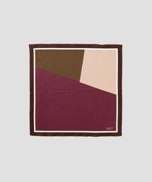 MARGARET HOWELL（マーガレットハウエル）の「COLOR BLOCK HANKY（ハンカチ/ハンドタオル）」