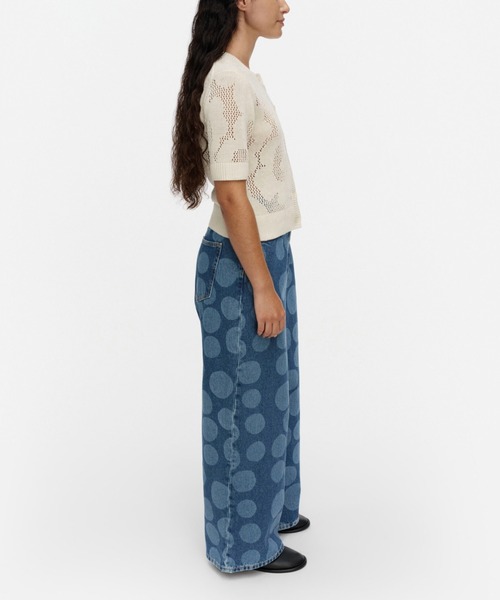 marimekko(マリメッコ)の「【一部店舗・オンラインストア限定】【Maridenim】Loose Petrooli / jeans S(デニムパンツ・レディース・インディゴブルー・25inch/27inch/26inch)」の2枚目の写真