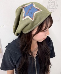 WEGO/スターモチーフルーズビーニー