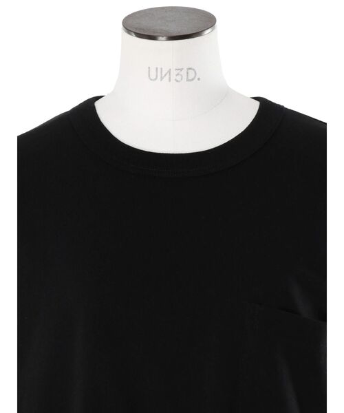 UN3D.(アンスリード)の「UN3D. LOGO POCKET T-SH / アンスリードロゴポケットTシャツ(Tシャツ/カットソー・レディース・ホワイト/ブラック・FREE)」の14枚目の写真
