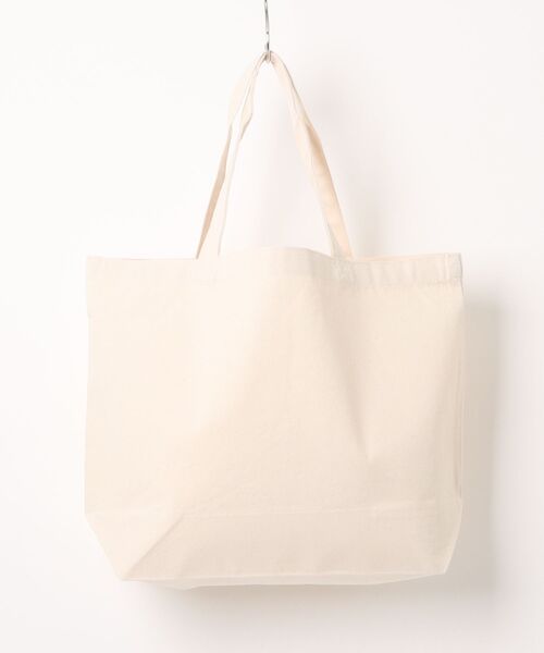 Ol' Basics(オールベーシックス)の「Ol' Basics(オール・ベーシックス) トートバッグ キャンバス タイガーイラスト カレッジ ロゴ プリント 鞄 BAG アメカジ メンズ レディース ユニセックス MLサイズ(トートバッグ・レディース・ベージュ系1/ベージュ系2・FREE)」の4枚目の写真