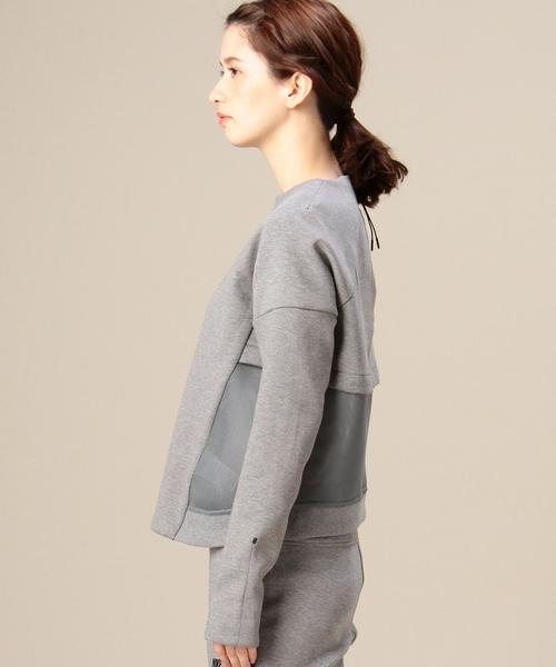 NIKE(ナイキ)の「BY NIKE テックフリースプルオーバー◆(その他トップス・レディース・ブラック/グレー・MEDIUM)」の5枚目の写真