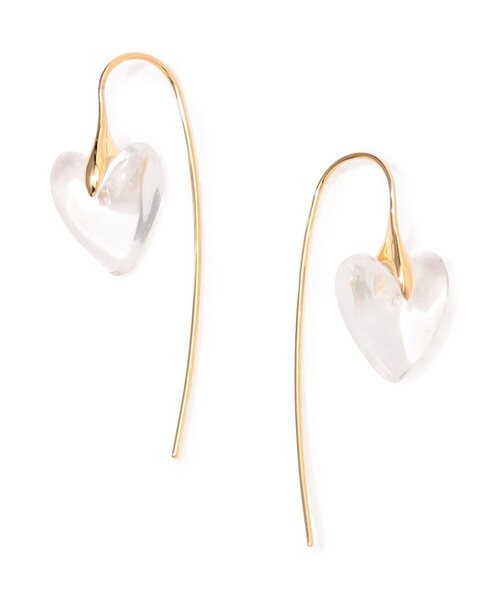 TOMORROWLAND （トゥモローランド）の「Otiumberg. Carved Quartz Heart ピアス（ピアス（両耳用）・レディース・ゴールド系その他・FREE）」の3枚目の写真