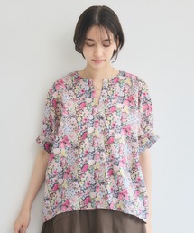 KATHARINE ROSS（キャサリンロス）の「【日本製】 LIBERTY FABRICS タックスリーブブラウス（シャツ/ブラウス）」