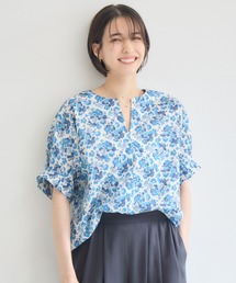 KATHARINE ROSS（キャサリンロス）の「【日本製】 LIBERTY FABRICS タックスリーブブラウス（シャツ/ブラウス）」