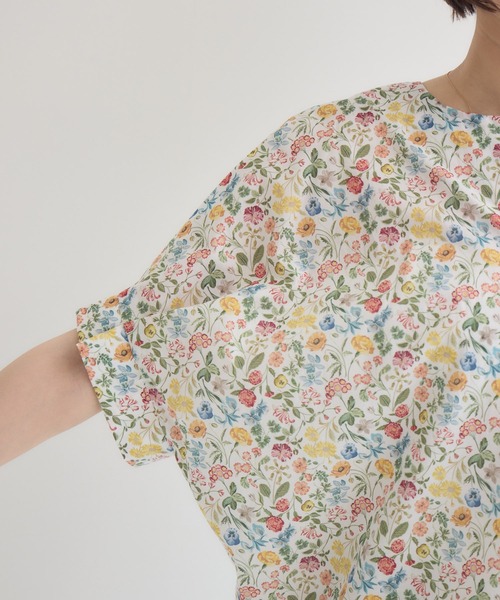 KATHARINE ROSS(キャサリンロス)の「【日本製】 LIBERTY FABRICS タックスリーブブラウス(シャツ/ブラウス・レディース・グリーン/オフホワイト/ピンク/ブルー/パープル/フューシャピンク・FREE)」の15枚目の写真