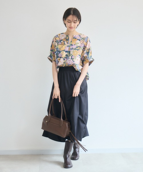 KATHARINE ROSS(キャサリンロス)の「【日本製】 LIBERTY FABRICS タックスリーブブラウス(シャツ/ブラウス・レディース・グリーン/オフホワイト/ピンク/ブルー/パープル/フューシャピンク・FREE)」の19枚目の写真