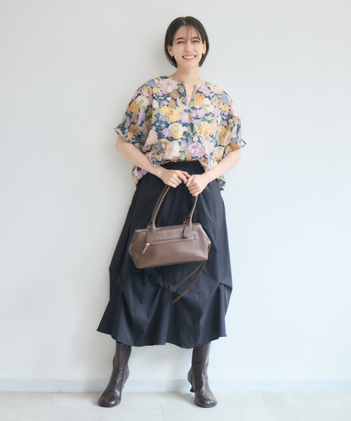 KATHARINE ROSS(キャサリンロス)の「【日本製】 LIBERTY FABRICS タックスリーブブラウス(シャツ/ブラウス・レディース・グリーン/オフホワイト/ピンク/ブルー/パープル/フューシャピンク・FREE)」の21枚目の写真