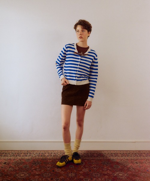 GREEN BUTTER(グリーンバター)の「MARINER PATCH CARDIGAN(カーディガン/ボレロ・レディース・ブラック/コバルトブルー・FREE)」の20枚目の写真