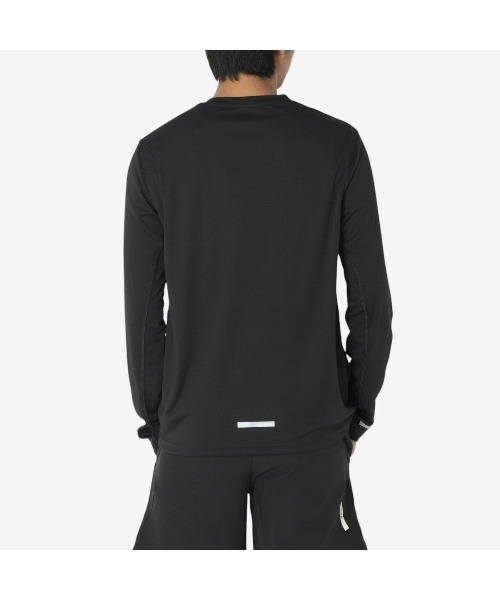 Reebok(リーボック)の「ロングスリーブ ベクター Tシャツ(Tシャツ/カットソー・メンズ・ブラック・LARGE/MEDIUM/SMALL/X-LARGE)」の3枚目の写真