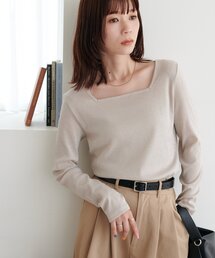 【WEB限定】前後2WAYラメプルオーバー