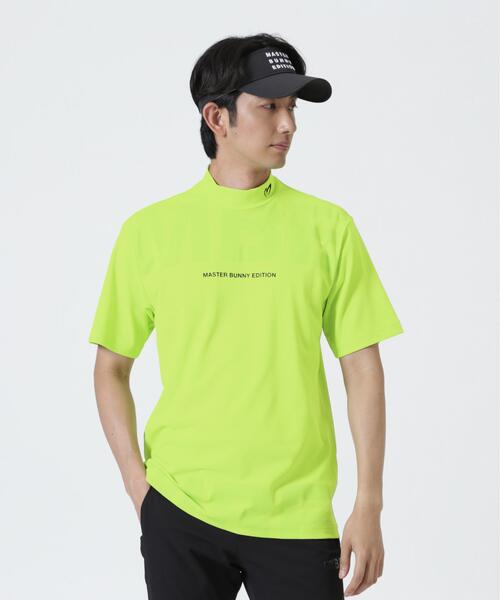 MASTER BUNNY EDITION(マスターバニーエディション)の「【MASTER BUNNY EDITION】ダイヤメッシュ半袖ハイネックカットソー(Tシャツ/カットソー・メンズ・グリーン系その他/ブラック/ホワイト・XX-LARGE/X-LARGE/LARGE/MEDIUM)」の3枚目の写真