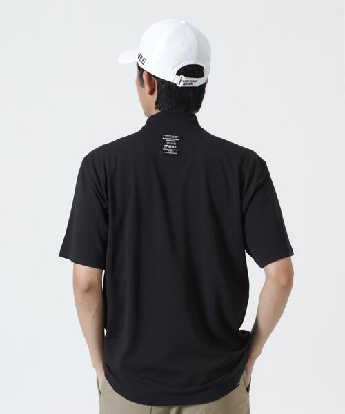 MASTER BUNNY EDITION(マスターバニーエディション)の「【MASTER BUNNY EDITION】ダイヤメッシュ半袖ハイネックカットソー(Tシャツ/カットソー・メンズ・グリーン系その他/ブラック/ホワイト・XX-LARGE/X-LARGE/LARGE/MEDIUM)」の5枚目の写真