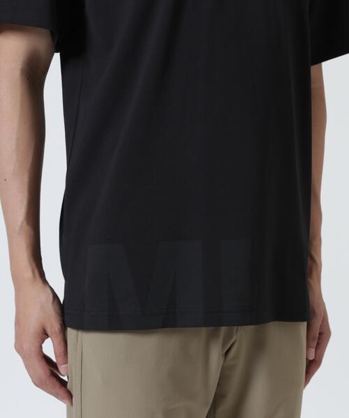 MASTER BUNNY EDITION(マスターバニーエディション)の「【MASTER BUNNY EDITION】ダイヤメッシュ半袖ハイネックカットソー(Tシャツ/カットソー・メンズ・グリーン系その他/ブラック/ホワイト・XX-LARGE/X-LARGE/LARGE/MEDIUM)」の8枚目の写真