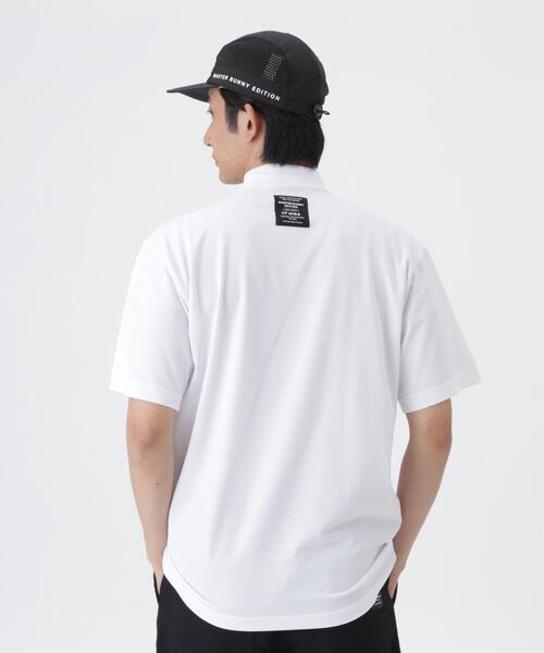 MASTER BUNNY EDITION(マスターバニーエディション)の「【MASTER BUNNY EDITION】ダイヤメッシュ半袖ハイネックカットソー(Tシャツ/カットソー・メンズ・グリーン系その他/ブラック/ホワイト・XX-LARGE/X-LARGE/LARGE/MEDIUM)」の15枚目の写真