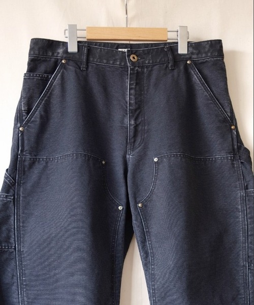KHOKI(コッキ)の「【KHOKI/コッキ】26fw-p-10 3D cutting painter pants(カーゴパンツ・メンズ・カーキ/ブラック・1/3/2)」の4枚目の写真