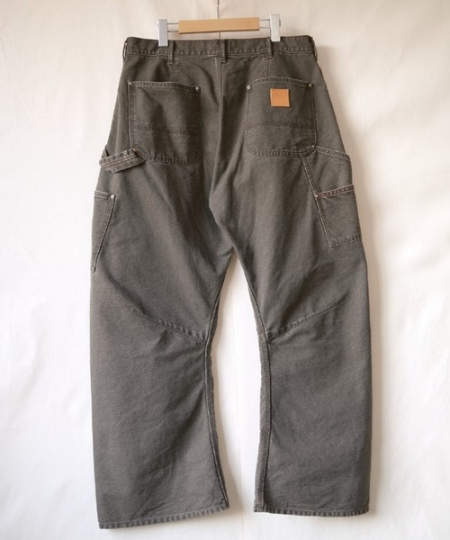 KHOKI(コッキ)の「【KHOKI/コッキ】26fw-p-10 3D cutting painter pants(カーゴパンツ・メンズ・カーキ/ブラック・1/3/2)」の3枚目の写真