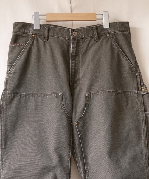 KHOKI(コッキ)の「【KHOKI/コッキ】26fw-p-10 3D cutting painter pants(カーゴパンツ・メンズ・カーキ/ブラック・1/3/2)」の6枚目の写真