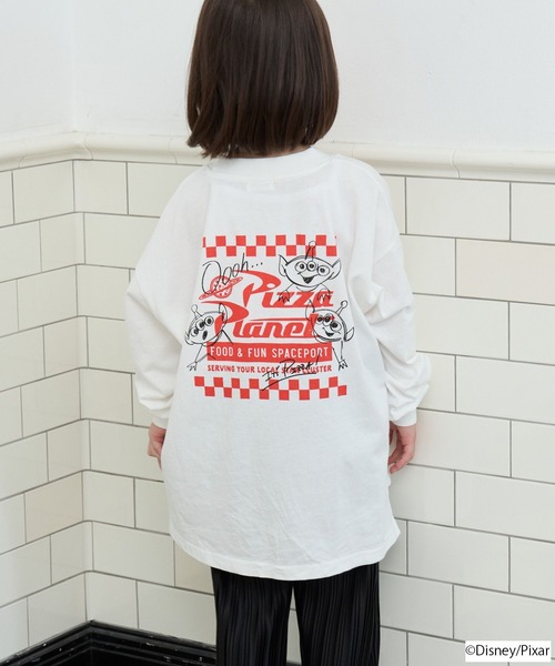LOWRYS FARM(ローリーズファーム)の「KIDS / TOY STORY(トイ・ストーリー)/プリントT 828549(Tシャツ/カットソー・キッズ・ホワイト系5/ホワイト系8/ブラック/ピンク/グレー・110cm/150cm/130cm)」の1枚目の写真