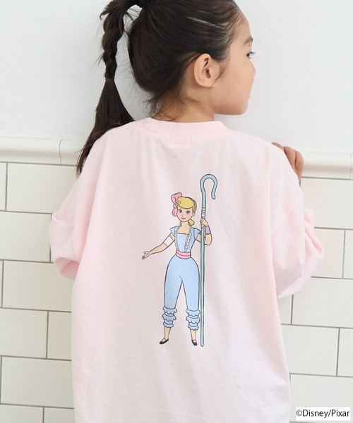 LOWRYS FARM（ローリーズファーム）の「KIDS / TOY STORY(トイ・ストーリー)/プリントＴ  828549（Tシャツ/カットソー・キッズ・ホワイト系5/ホワイト系8/ブラック/ピンク/グレー・110cm/150cm/130cm）」の5枚目の写真
