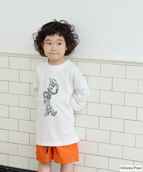 LOWRYS FARM（ローリーズファーム）の「KIDS / TOY STORY(トイ・ストーリー)/プリントＴ  828549（Tシャツ/カットソー・キッズ・ホワイト系5/ホワイト系8/ブラック/ピンク/グレー・110cm/150cm/130cm）」の19枚目の写真