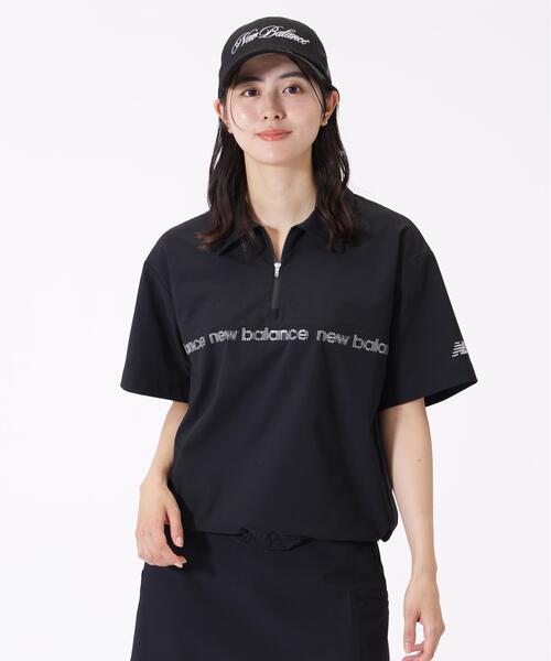New Balance Golf(ニューバランスゴルフ)の「【new balance golf】撥水 ハーフジップ シャツアウター (WOMENS)(その他アウター・レディース・カーキオリーブ/ブラック・MEDIUM/LARGE/SMALL)」の1枚目の写真