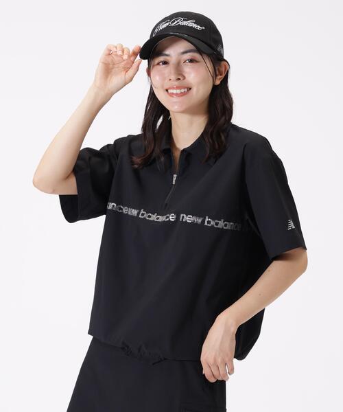 New Balance Golf(ニューバランスゴルフ)の「【new balance golf】撥水 ハーフジップ シャツアウター (WOMENS)(その他アウター・レディース・カーキオリーブ/ブラック・MEDIUM/LARGE/SMALL)」の3枚目の写真