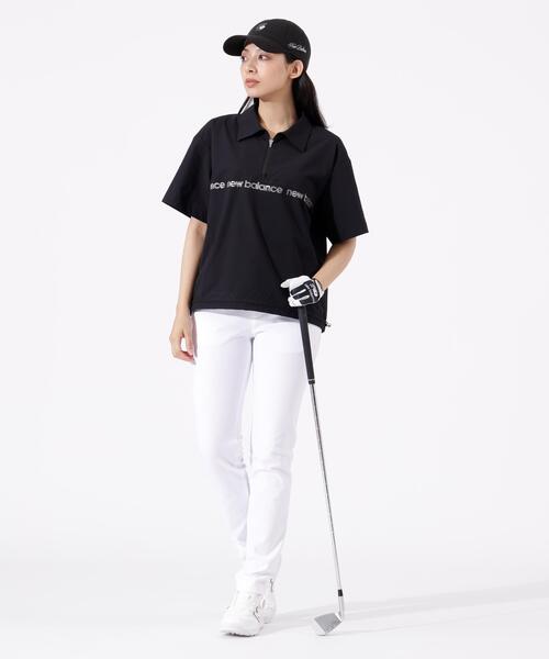 New Balance Golf(ニューバランスゴルフ)の「【new balance golf】撥水 ハーフジップ シャツアウター (WOMENS)(その他アウター・レディース・カーキオリーブ/ブラック・MEDIUM/LARGE/SMALL)」の8枚目の写真