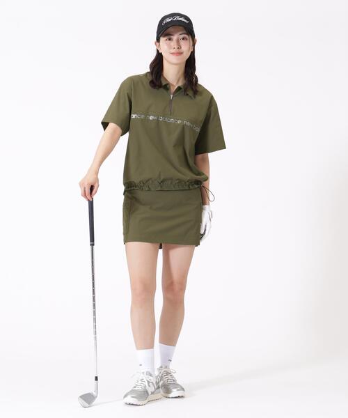 New Balance Golf(ニューバランスゴルフ)の「【new balance golf】撥水 ハーフジップ シャツアウター (WOMENS)(その他アウター・レディース・カーキオリーブ/ブラック・MEDIUM/LARGE/SMALL)」の11枚目の写真
