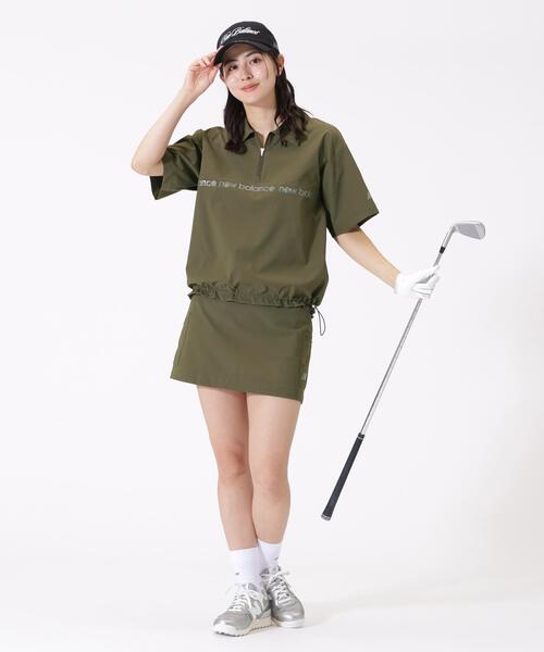 New Balance Golf(ニューバランスゴルフ)の「【new balance golf】撥水 ハーフジップ シャツアウター (WOMENS)(その他アウター・レディース・カーキオリーブ/ブラック・MEDIUM/LARGE/SMALL)」の12枚目の写真