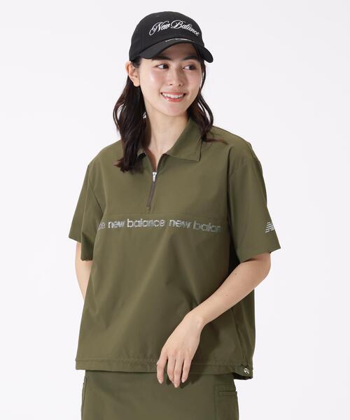 New Balance Golf(ニューバランスゴルフ)の「【new balance golf】撥水 ハーフジップ シャツアウター (WOMENS)(その他アウター・レディース・カーキオリーブ/ブラック・MEDIUM/LARGE/SMALL)」の14枚目の写真