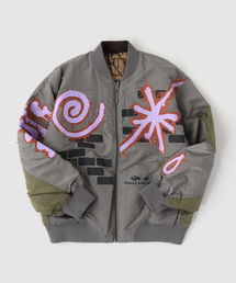 P.A.M.（パム）の「P.A.M. / パム ADORNED REVERSIBLE BOMBER JACKET（MA-1）」