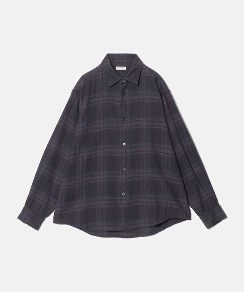 BEAUTY&YOUTH UNITED ARROWS（ビューティーアンドユースユナイテッドアローズ）の「ウーブン ネル チェック シャツ（シャツ/ブラウス・メンズ・ダークグレー/ナチュラル/ロイヤルブルー・M/S/L/XL）」の11枚目の写真