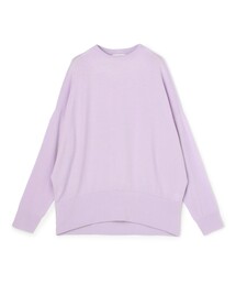 【WEB先行予約】ソフトウーステッドウール クルーネックプルオーバー