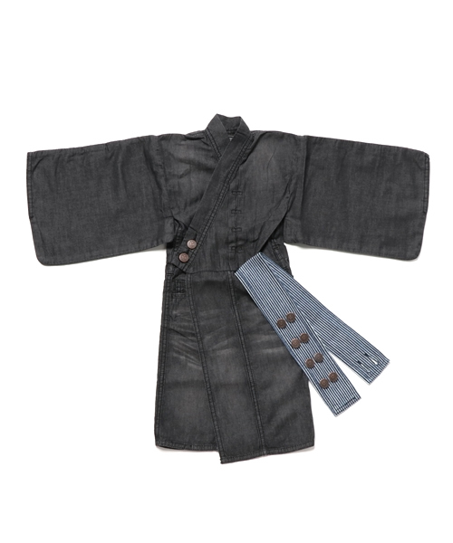 glamb mini（グラムミニ）の「AZAMI（浴衣・キッズ・インディゴブルー/ブルー系その他/ブラック・1/3/2/4）」の18枚目の写真