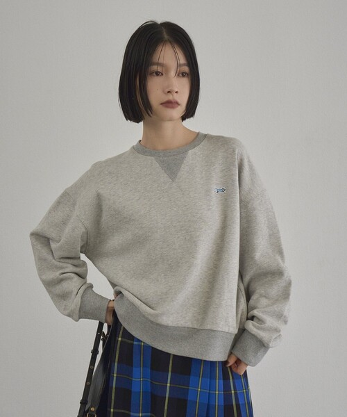 PENNEYS(ぺニーズ)の「【Penneys(ぺニーズ)別注】配色アソートガゼット裏毛スウェット(スウェット・レディース・ナチュラル/ライトピンク/コバルトブルー/ライム/ダークグレー/ワインレッド・M/L)」の17枚目の写真