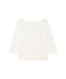 3/4 BASIC T-SHIRT, WHITE