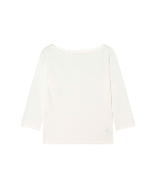 THEPORTA(ザ ポルタ)の「3/4 BASIC T-SHIRT, WHITE(Tシャツ/カットソー・レディース・その他・FREE)」の1枚目の写真