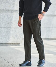【WEB限定】JUST fit ウールライク 1プリーツ イージーパンツ -ストレッチ-
