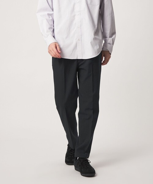 green label relaxing(グリーンレーベルリラクシング)の「【WEB限定】JUST fit ウールライク 1プリーツ イージーパンツ -ストレッチ-(その他パンツ・メンズ・ダークグレー/ブラック/ネイビー/ダークブラウン/オリーブ・M/L/S/XS/XXL/XL)」の18枚目の写真
