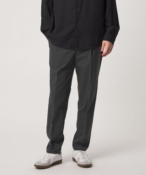 green label relaxing(グリーンレーベルリラクシング)の「【WEB限定】JUST fit ウールライク 1プリーツ イージーパンツ -ストレッチ-(その他パンツ・メンズ・ダークグレー/ブラック/ネイビー/ダークブラウン/オリーブ・M/L/S/XS/XXL/XL)」の22枚目の写真