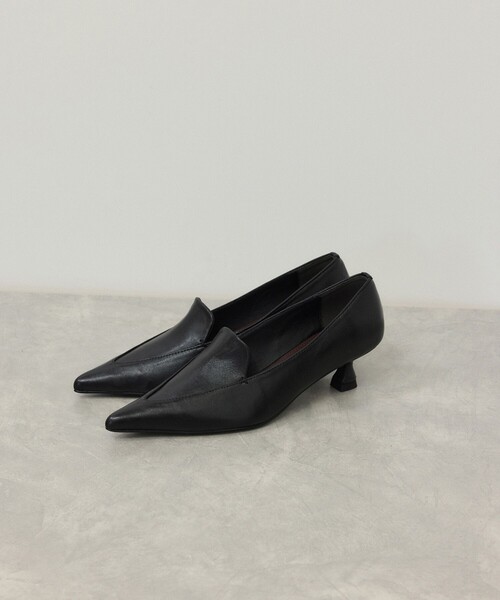 ADAM ET ROPE'(アダムエロペ)の「【EMOELLE】loafer pumps(パンプス・レディース・ブラック・38/36/37)」の1枚目の写真