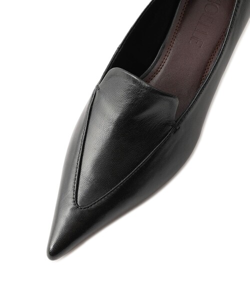 ADAM ET ROPE'(アダムエロペ)の「【EMOELLE】loafer pumps(パンプス・レディース・ブラック・38/36/37)」の9枚目の写真