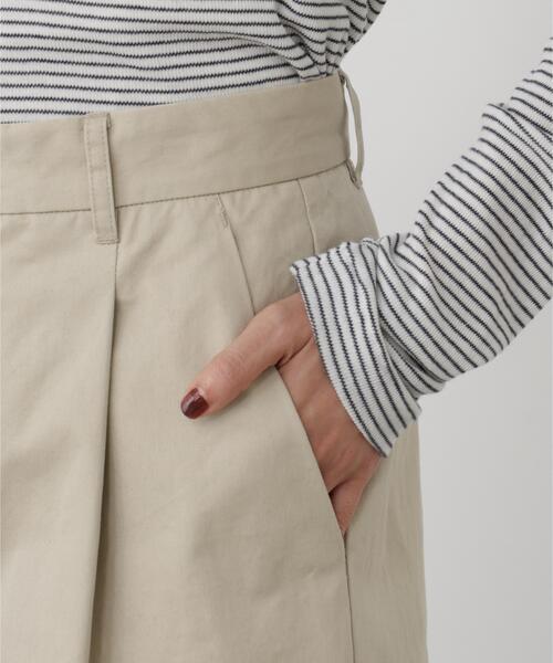 human woman(ヒューマンウーマン)の「◆高密度チノクロスパンツ(その他パンツ・レディース・カーキ/ベージュ・MEDIUM/SMALL)」の11枚目の写真