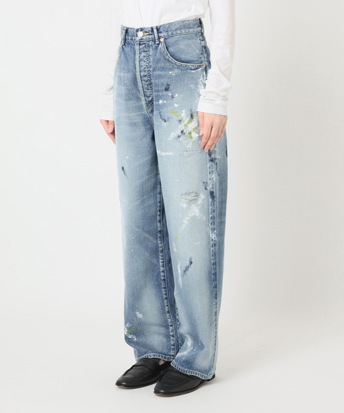 OUTDOOR PRODUCTS（アウトドアプロダクツ）の「ULT PAINT JAPAN DENIM ユニセックス対応（デニムパンツ・レディース・ライトブルー・X-LARGE/LARGE/MEDIUM/SMALL）」の17枚目の写真