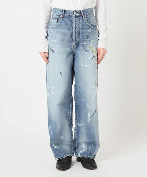 OUTDOOR PRODUCTS（アウトドアプロダクツ）の「ULT PAINT JAPAN DENIM ユニセックス対応（デニムパンツ・レディース・ライトブルー・X-LARGE/LARGE/MEDIUM/SMALL）」の18枚目の写真