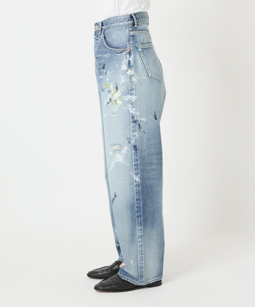 OUTDOOR PRODUCTS（アウトドアプロダクツ）の「ULT PAINT JAPAN DENIM ユニセックス対応（デニムパンツ・レディース・ライトブルー・X-LARGE/LARGE/MEDIUM/SMALL）」の19枚目の写真